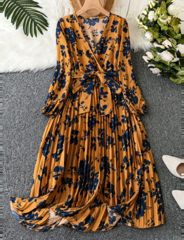 Rochie maxi Shein, maro