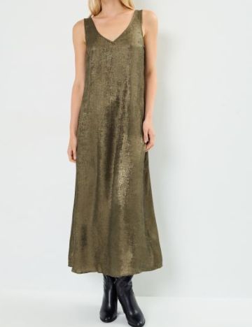 Rochie maxi Vila, verde