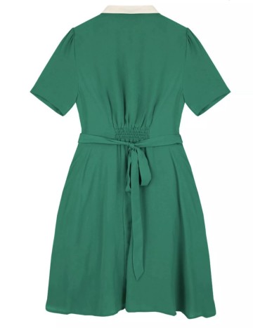 Rochie mini Joanie Clothing, verde