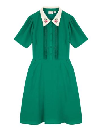 Rochie mini Joanie Clothing, verde