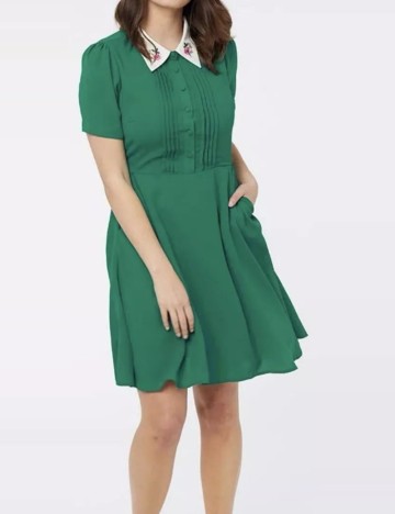 Rochie mini Joanie Clothing, verde