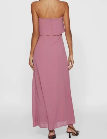 Rochie maxi Vila, roz