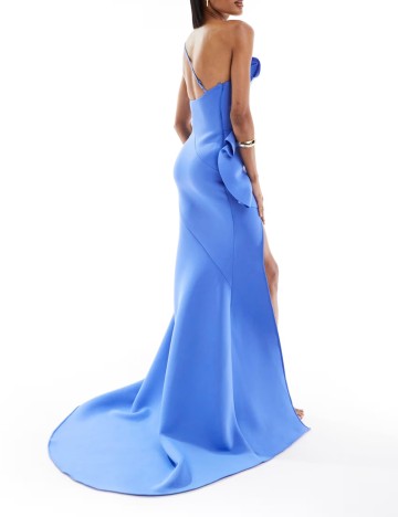 Rochie maxi ASOS, albastru