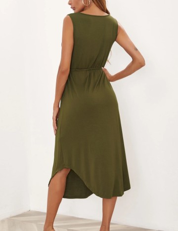 Rochie midi Shein, kaki