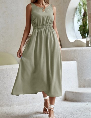Rochie midi Shein, verde