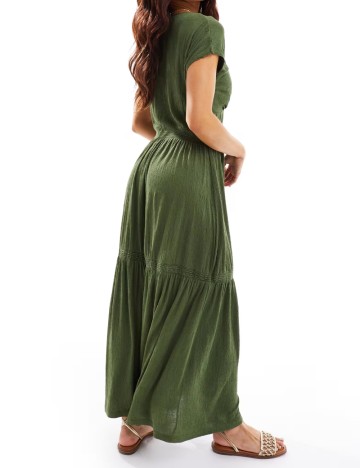 Rochie maxi ASOS, verde