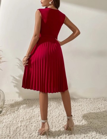 Rochie midi Shein, vișiniu