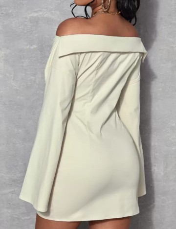 Rochie mini Shein, bej
