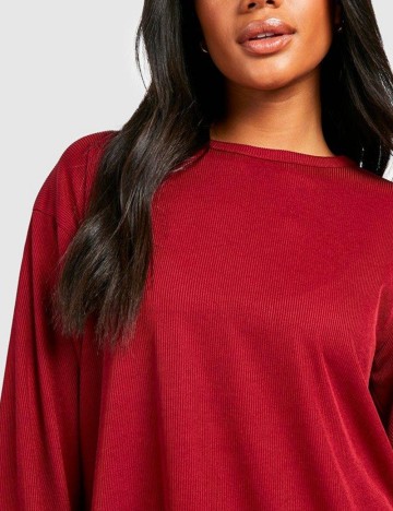 Rochie mini Boohoo, vișiniu