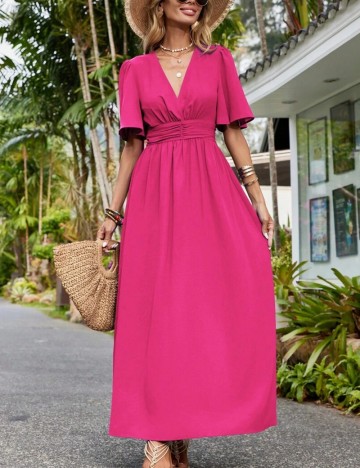 Rochie maxi Shein, roz