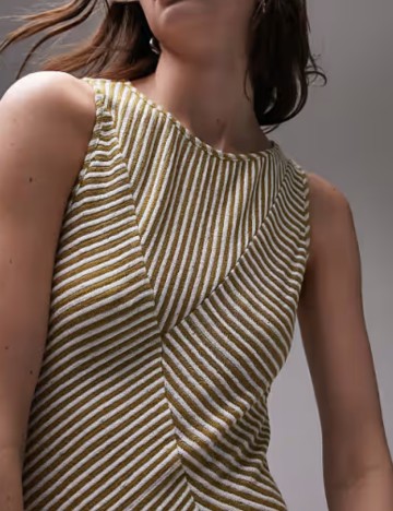 Rochie maxi Topshop, mix culori