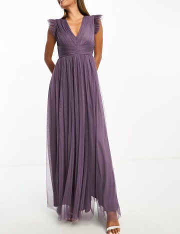 Rochie maxi ASOS, mov