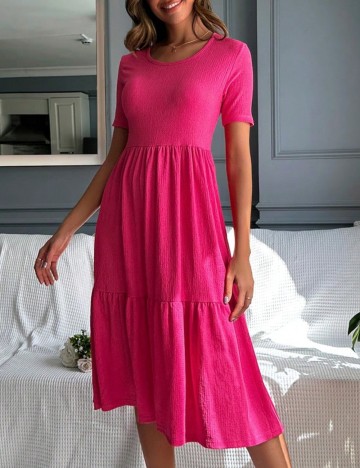 Rochie midi Shein, roz