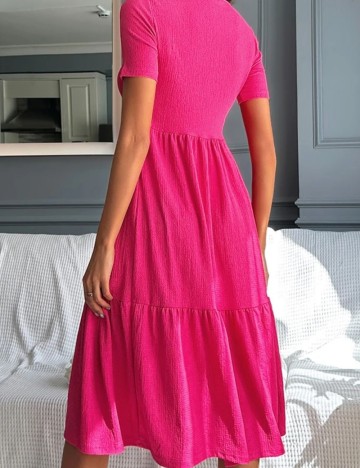 Rochie midi Shein, roz