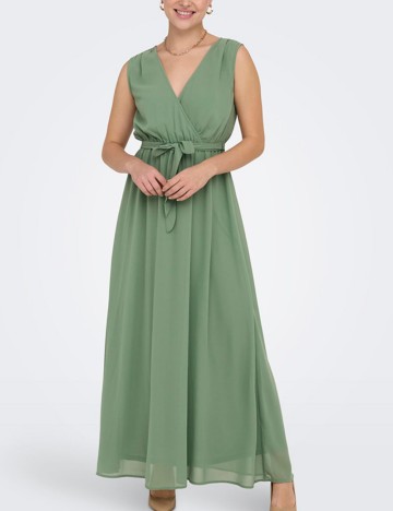 Rochie maxi Only, verde