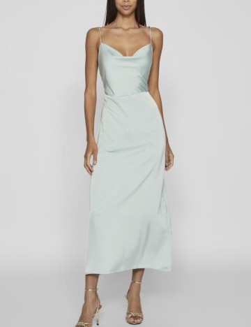 Rochie midi Vila, verde