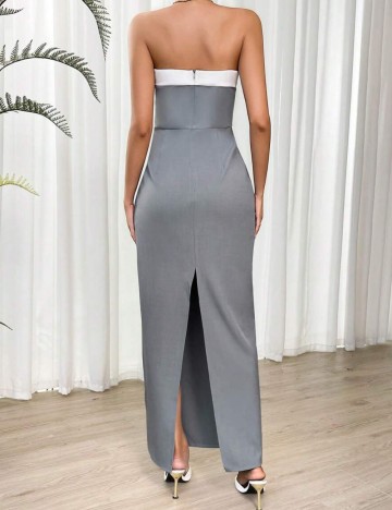 Rochie maxi Shein, gri