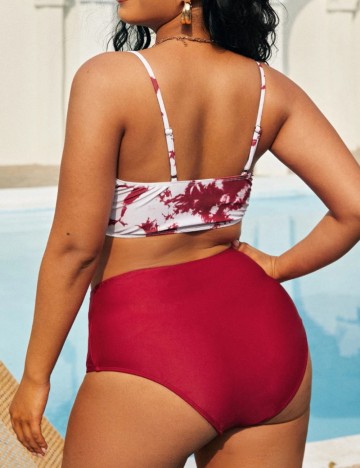 Costum de baie Shein Curve+, mix culori