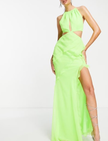 Rochie maxi ASOS, verde