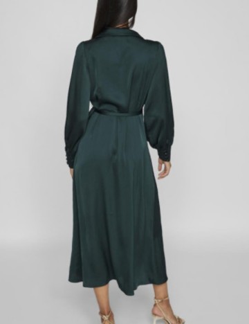 Rochie midi Vila, verde