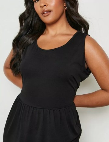 Rochie maxi Boohoo, negru