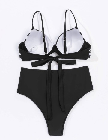 Costum de baie Shein, mix culori