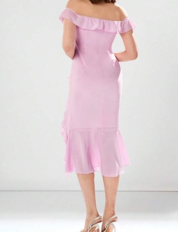 Rochie midi Shein, roz