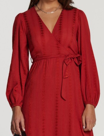 Rochie midi SHIWI, cărămiziu