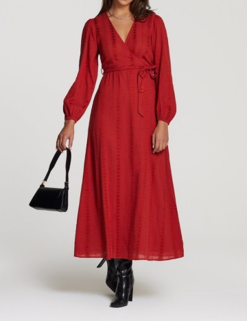 Rochie midi SHIWI, cărămiziu