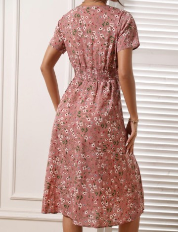 Rochie midi Shein, mix culori