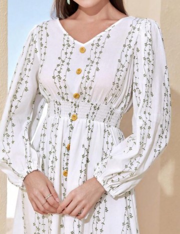 Rochie midi Shein, mix culori