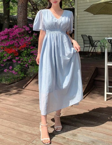 Rochie midi Shein, albastru