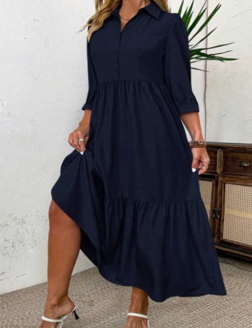 Rochie maxi Shein, albastru