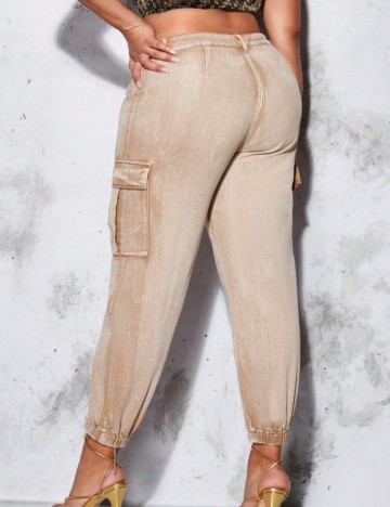 Jeans Shein Curve+, maro
