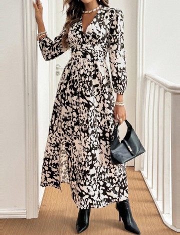Rochie maxi Shein, mix culori
