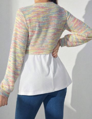 Bluză Shein, mix culori