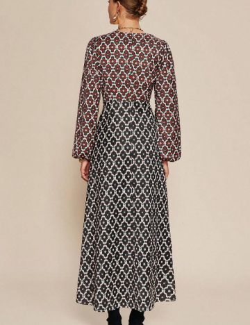 Rochie midi Shein, mix culori