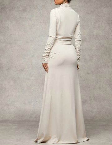 Rochie maxi Shein, crem