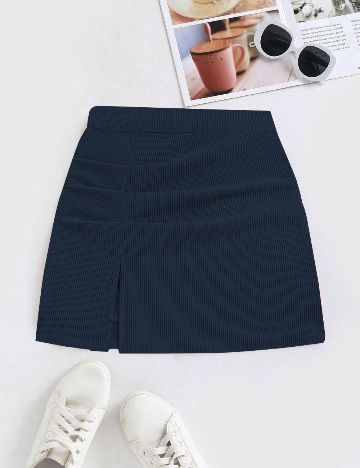 Fustă mini Shein, bleumarin