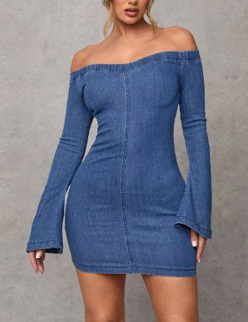 Rochie de blugi Shein, albastru