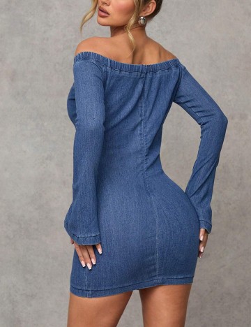 Rochie de blugi Shein, albastru