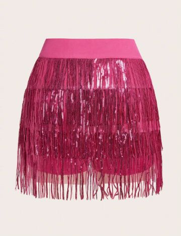 Fustă Pantalon Shein, roz