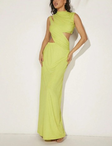 Rochie maxi Shein, verde