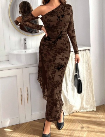 Rochie maxi Shein, maro