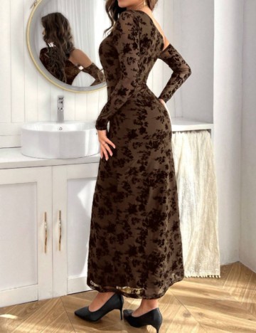 Rochie maxi Shein, maro