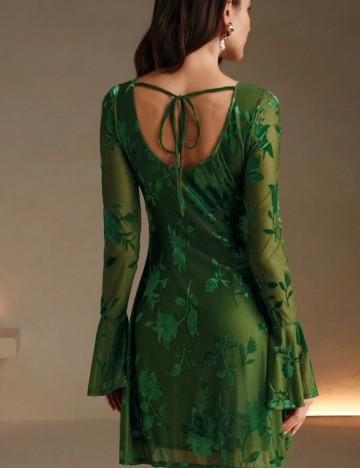 Rochie mini Shein, verde