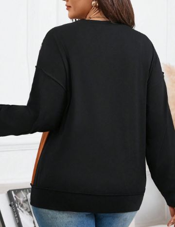 Bluză Shein Curve+, mix culori