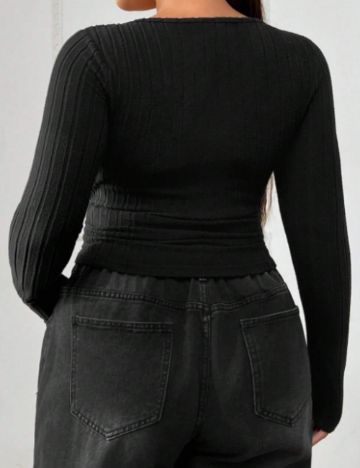 Bluză Shein Curve+, negru
