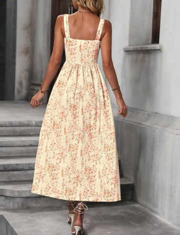 Rochie midi Shein Curve+, mix culori