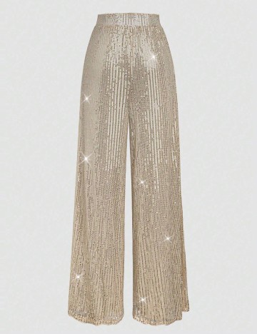Pantaloni Shein Curve+, bej